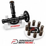 Kit alberi a camme STEP 3 HYBRID TMax con trattamento DLC e rocchetti variabili