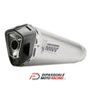 Silenziatore MIVV delta race slip-on Argento Honda XADV FORZA 750 2021