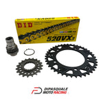 Kit Catena Completo con Pignone Scomponibile per T-Max 560 con Corona Nera (2020-2026)