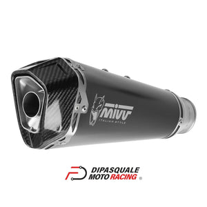 Silenziatore  MIVV delta race inox nero Honda XADV 750 2017-2024