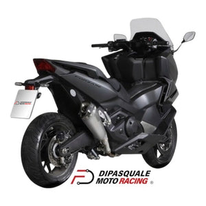 Silenziatore MIVV delta race slip-on Argento Honda XADV FORZA 750 2021
