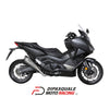 Silenziatore MIVV delta race slip-on Argento Honda XADV FORZA 750 2021